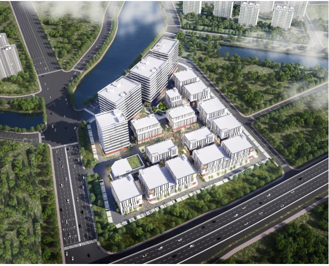 浦仪公路旁，竖起产业新地标